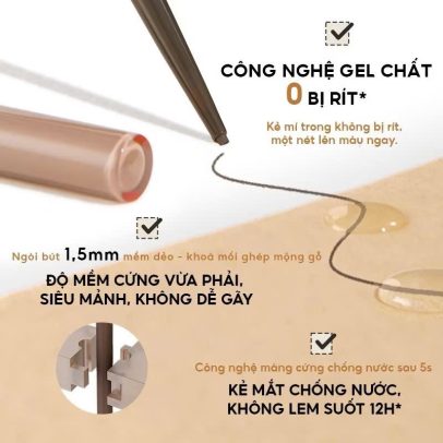 JUDYDOLL Kẻ mắt sáp