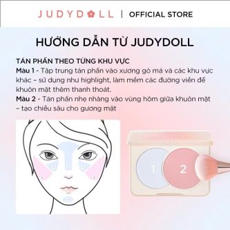 JUDYDOLL Phấn Má 2 Ô JUDYDOLL Phấn Má 2 Ô