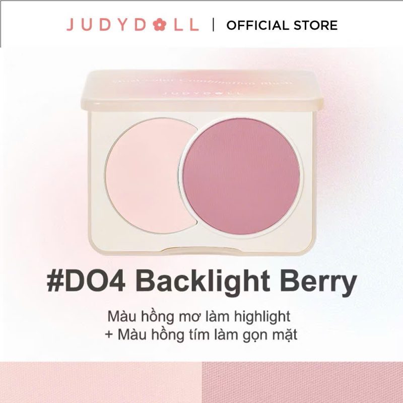 JUDYDOLL Phấn Má 2 Ô