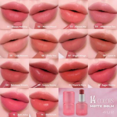 4U2 Son Thỏi Matte Balm